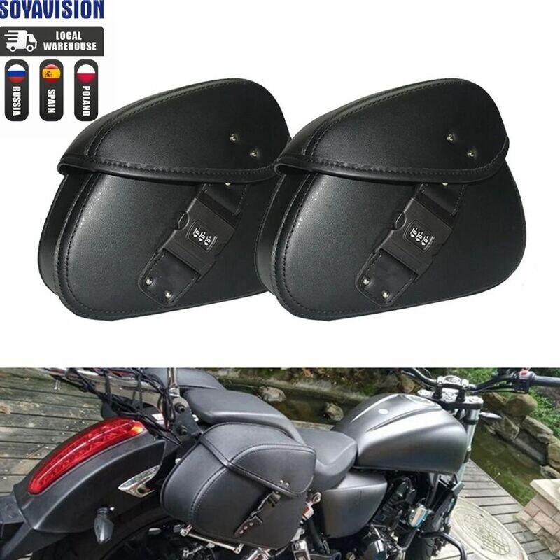 Alforjas Universales para Motocicleta: Bolsa Lateral de Herramientas y Almacenamiento