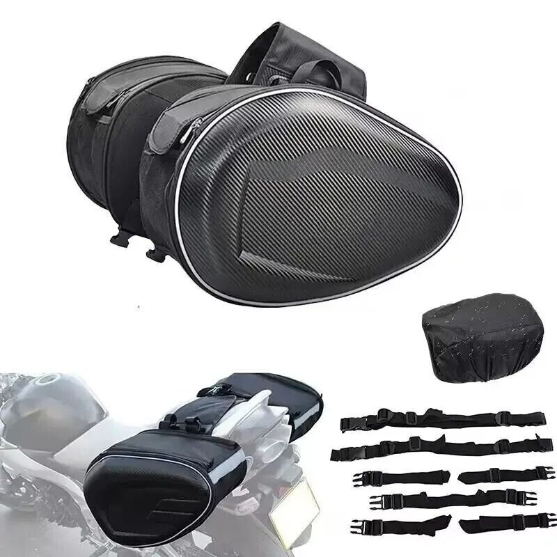 Bolsas de Viaje Impermeables Universales de Motocicleta: Alforjas de Maleta  - ¡Protección Total contra el Agua!
