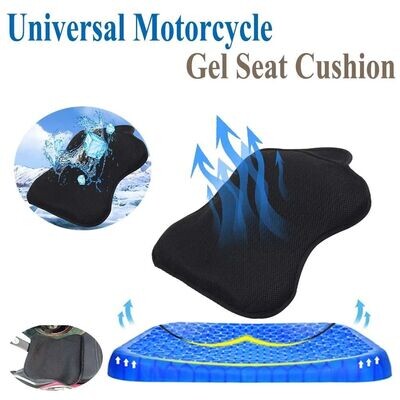 Cojín de Gel para asiento de motocicleta, accesorio Universal