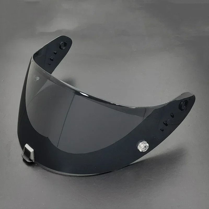 Visera para casco de motocicleta Scorpion Exo 1400 Carbon, R1 y EXO 520, visera chapada, lente de protección Uv, protector facial