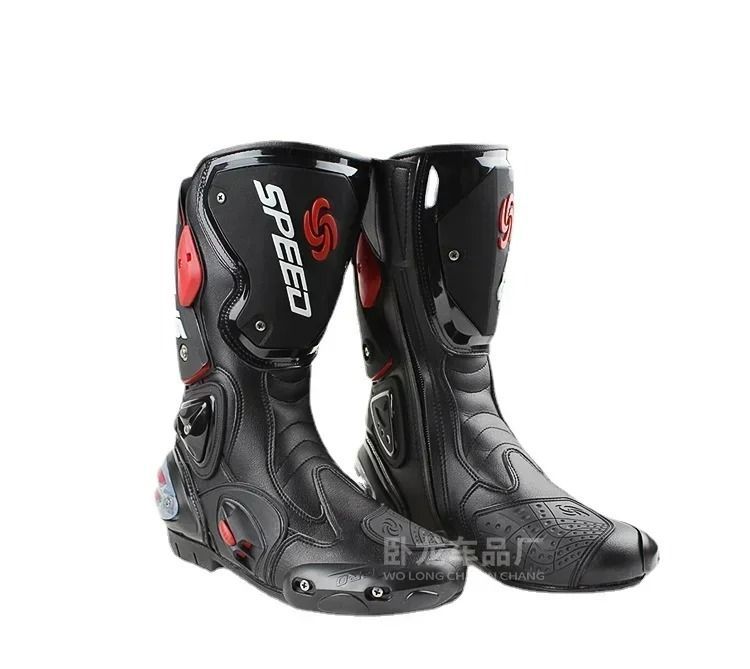 Botas de moto SPEED talla 40-45 Riding Tribe Professiona zapatos de motociclista protector de motocicleta cambio de marchas bota de cuero de microfibra Botas de moto SPEED talla 40-45 Riding Tribe Professiona zapatos de motociclista protector de motocicleta cambio de marchas bota de cuero de microfibra
