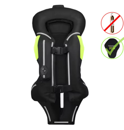 Chaleco de seguridad con Airbag para motocicleta, Chaqueta protectora para Motocross, reflectante, certificado CE