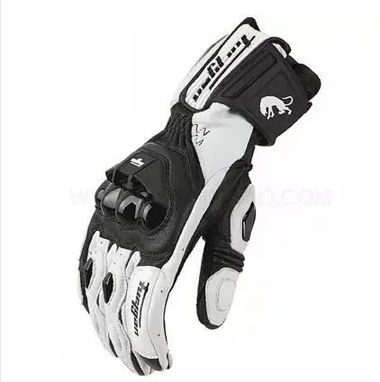 Guantes de motocicleta Afs6 Afs10 Afs18, protección de seguridad, a prueba de viento, manoplas de Motocross, pantalla táctil, cuero para hombre