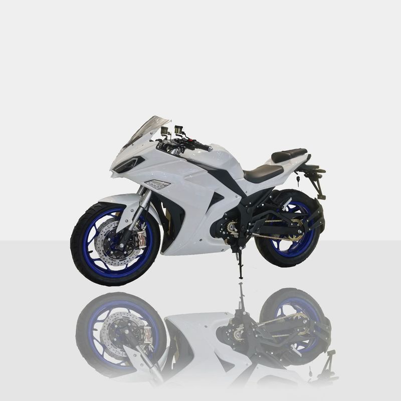 Modelo R3 de motocicleta eléctrica para adultos, 2024 W, alcance de 10000 W, Velocidad máxima 140 km/h  72V