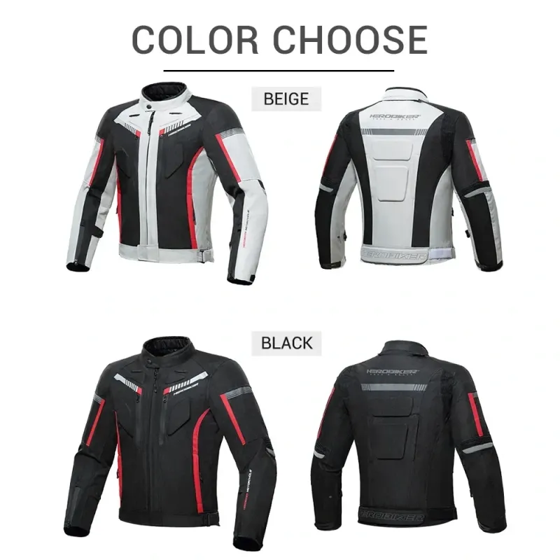 Conjunto Impermeable para Hombre: Chaqueta de Motocicleta + Pantalones de Moto con Protección EVA, Ideal para Carreras y Paseos en Moto