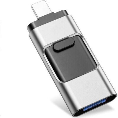 Flash Drive USB-Stick 3.0 Memory Stick 3 in 1 für Android PC iPhone