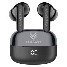 True Wireless Bluetooth Earphones Audeeo AO-TWSLED1 Black