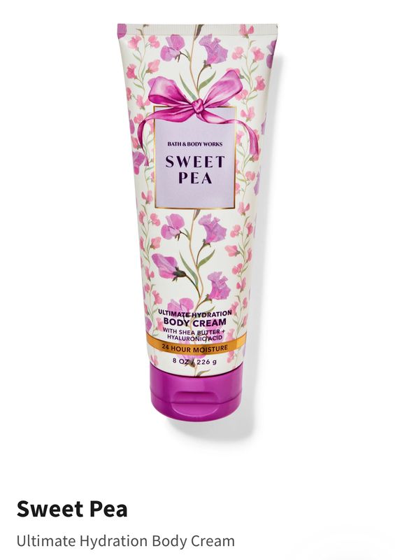 Sweet Pea Ultimate Hydration Body Cream
