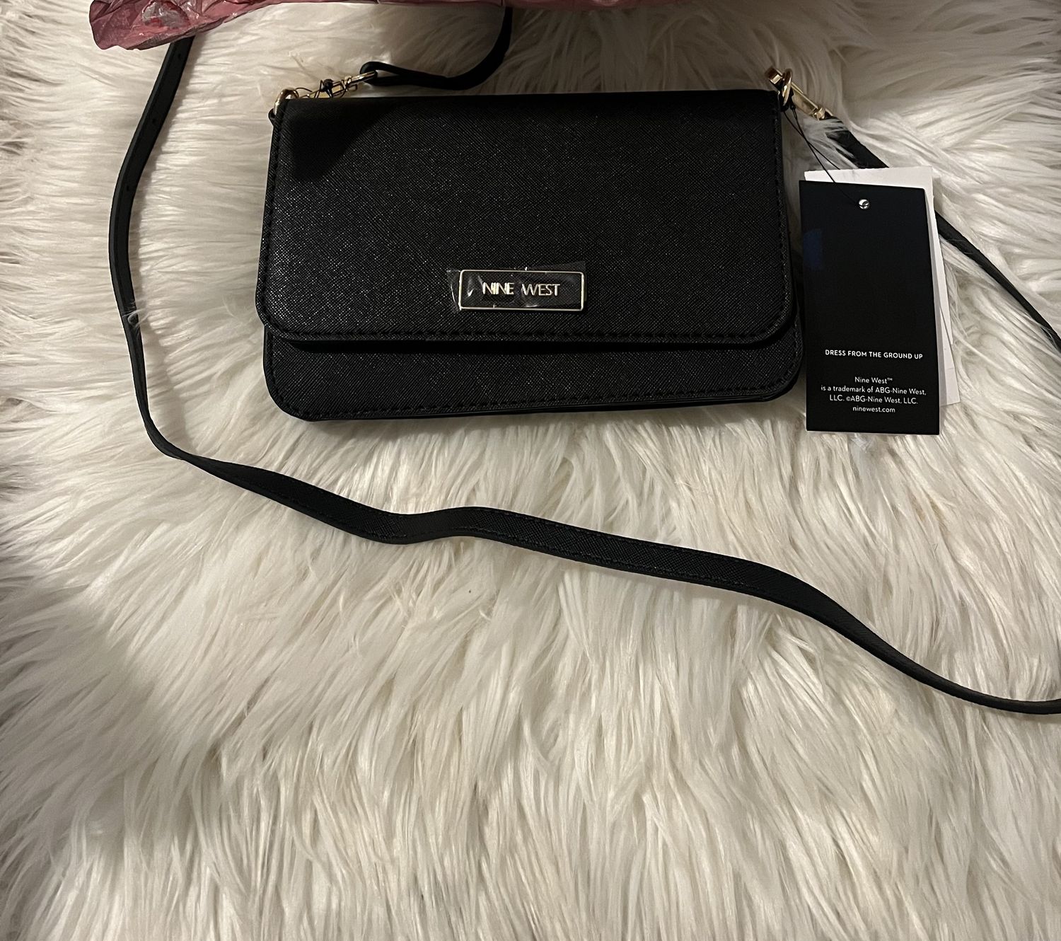 Nine West Side Bag Black