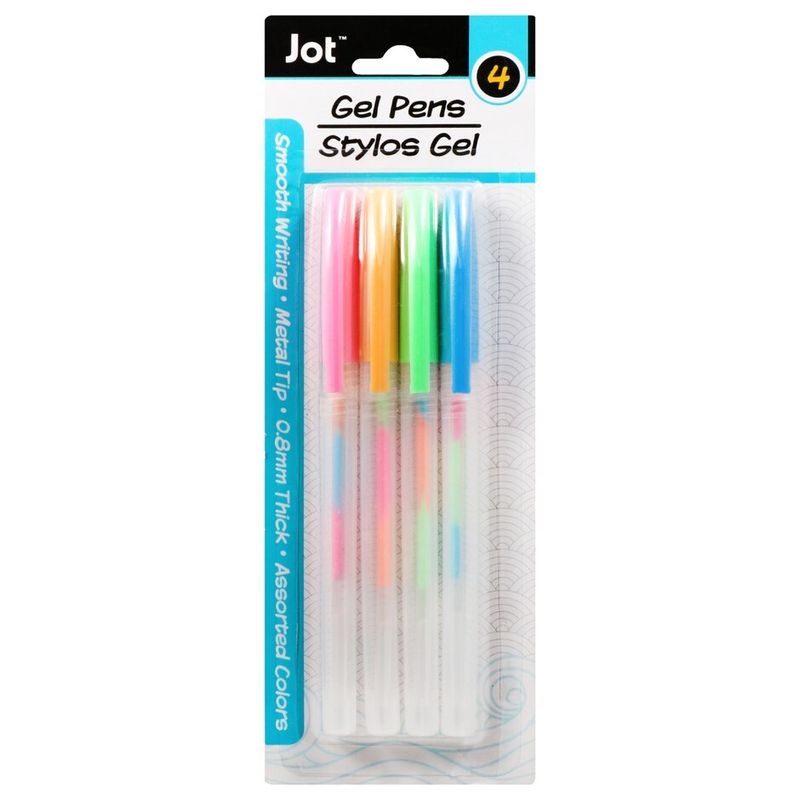 Gel Pens 4 Pack