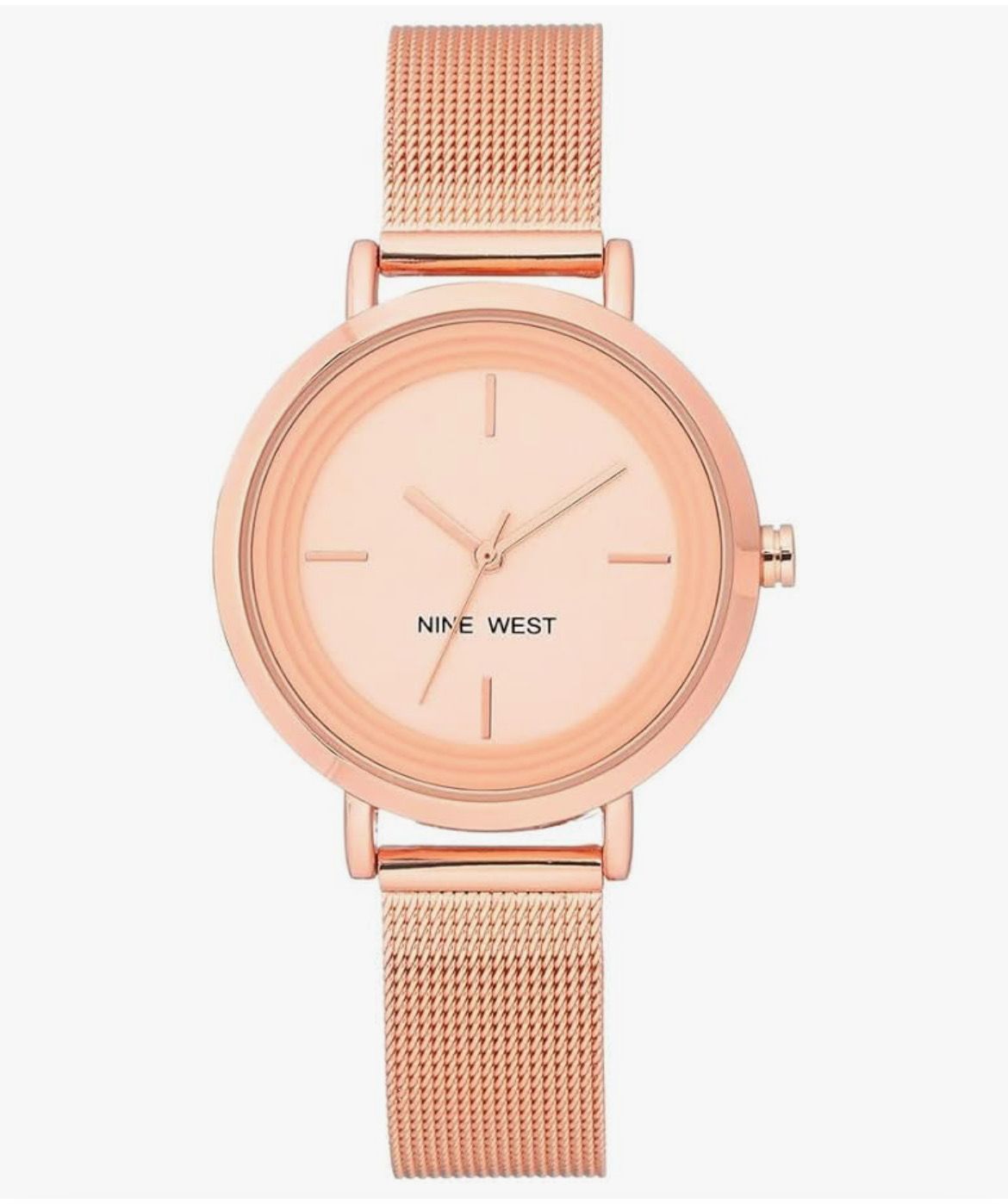 Nine West Women&#39;s Mesh Bracelet Watch