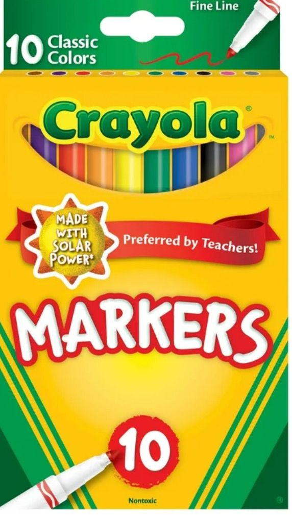 Crayola Markers 10 Count