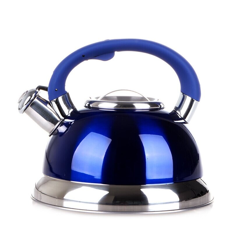 Blue whistling kettle cheap