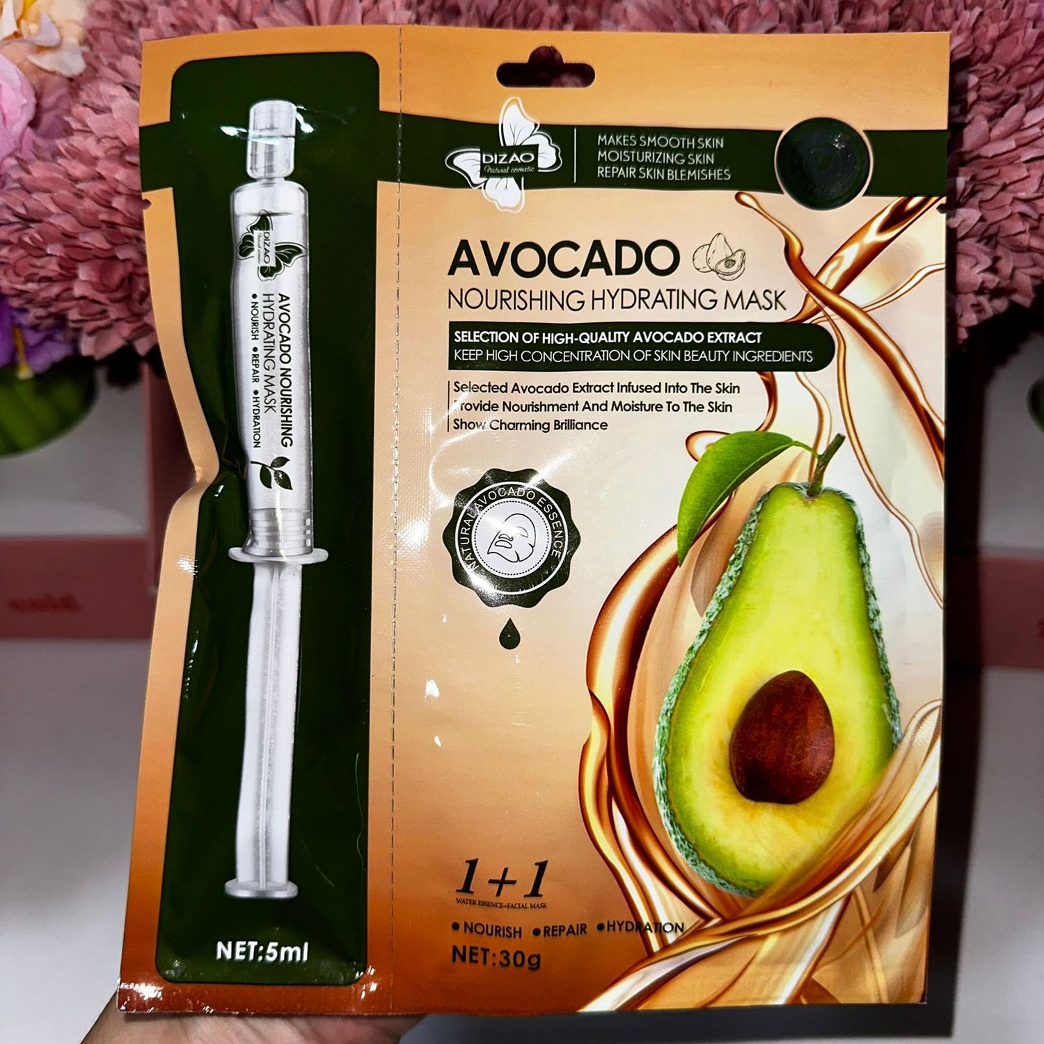 Mascarilla de aguacate