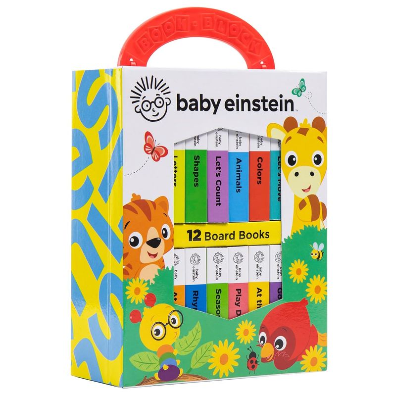 Baby Einstein - My First Library Board Book Block | Set 12 libros