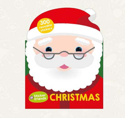 Sticker Friends: Christmas 300  Stickers Reusables