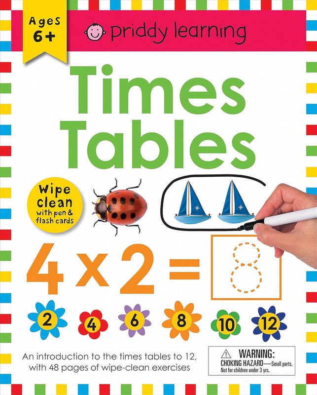 Wipe Clean: Time Tables