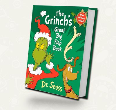 The Grinch's Great Big Flap Book | Dr Seuss con 60 ventanas