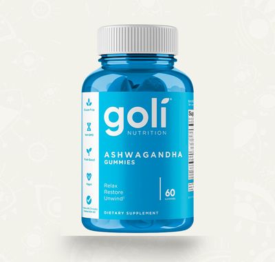 Goli 60 gomitas ashwagandha/ Suplemento