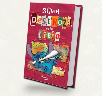 Destroza este libro stitch