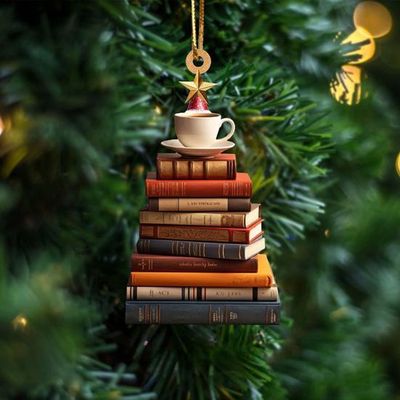 Colgante Piramide de Libros