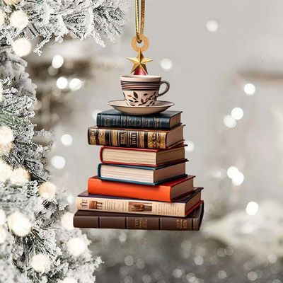 Colgante Piramide de Libros
