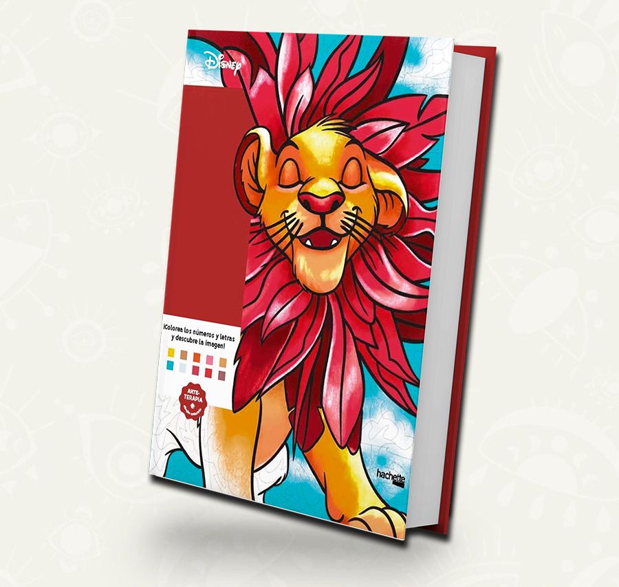 Libro de colorear los mejores animales Disney/ España