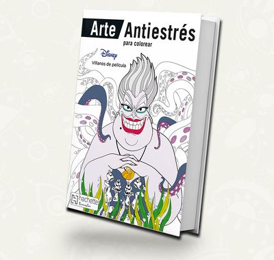 Libro colorear Villanos de pelicula antiestres Libro colorear Villanos de pelicula antiestres