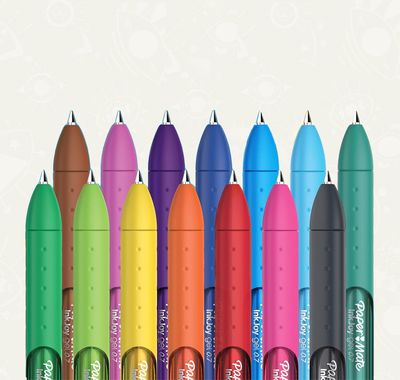 Lapiceros Paper Mate gel 0.7 / resaltador