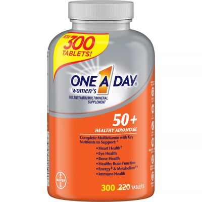 Multivitaminico y Multimineral para Mujeres - One a day / 300 tabletas / Suplemento