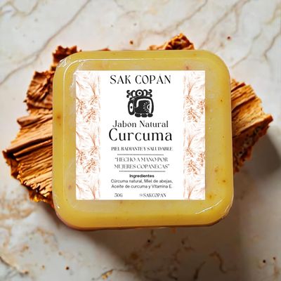 Jabon natural - Curcuma / 50 G