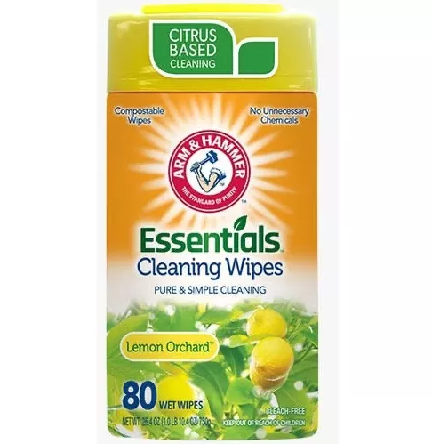 Toallas desinfectantes - limon - Arm & Hammer Essentials Toallas desinfectantes - limon - Arm & Hammer Essentials