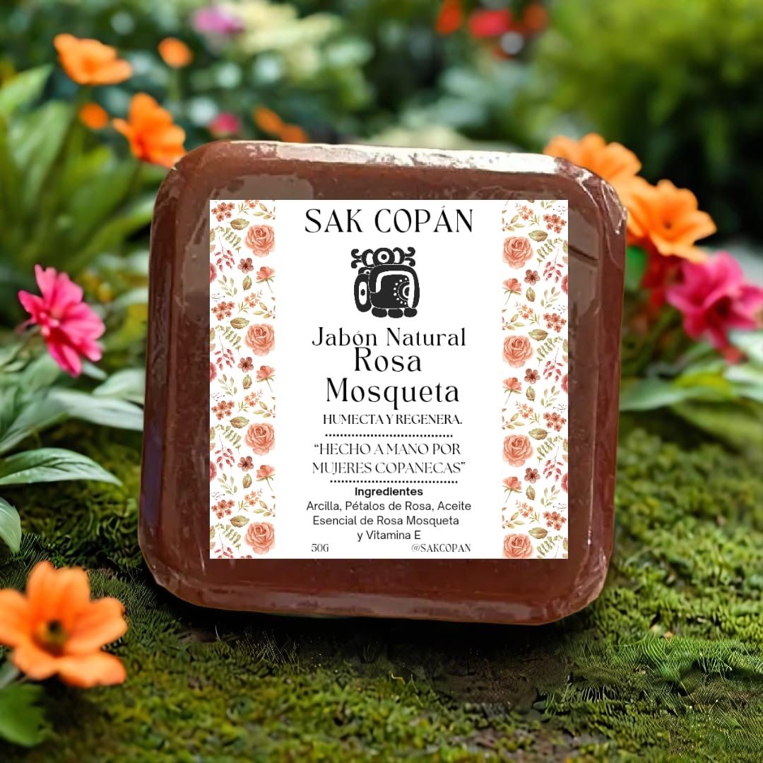 Jabon natural - Rosa Mosqueta / 50 G