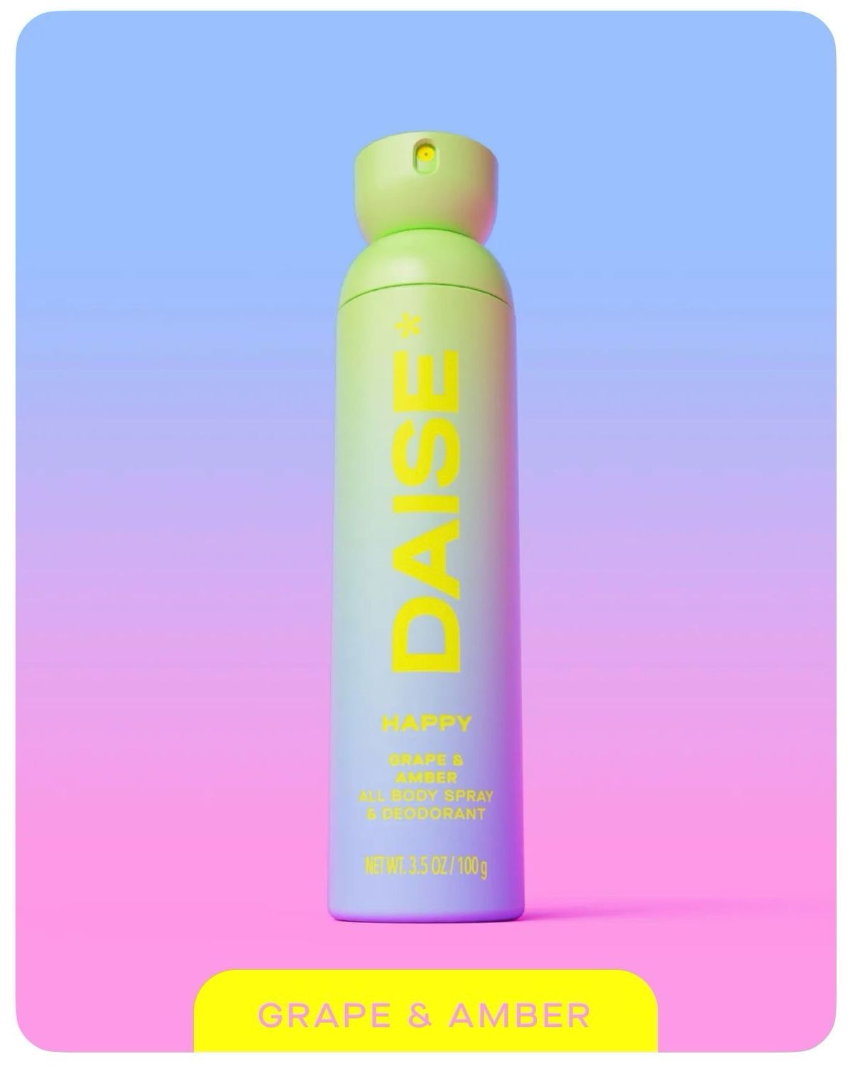 Spray y Desodorante - Happy - DAISE - Para cuerpo completo