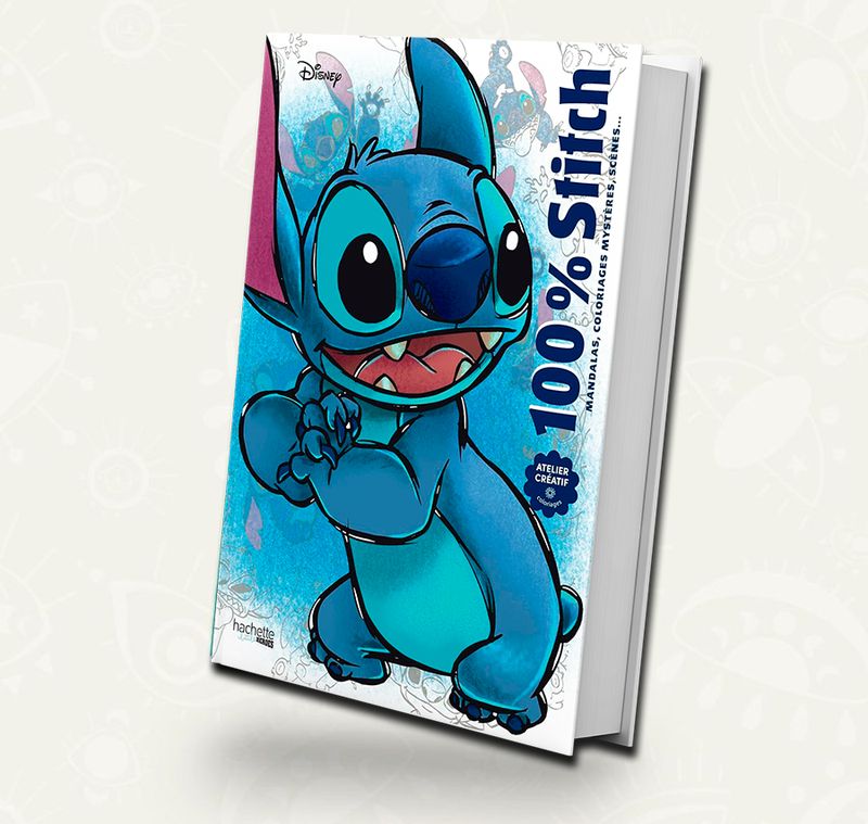Libro de colorear 100% stitch/ España