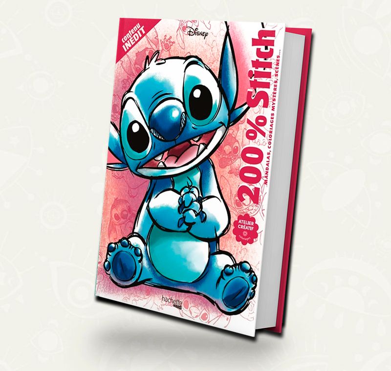 Libro de colorear 200% stitch/ España