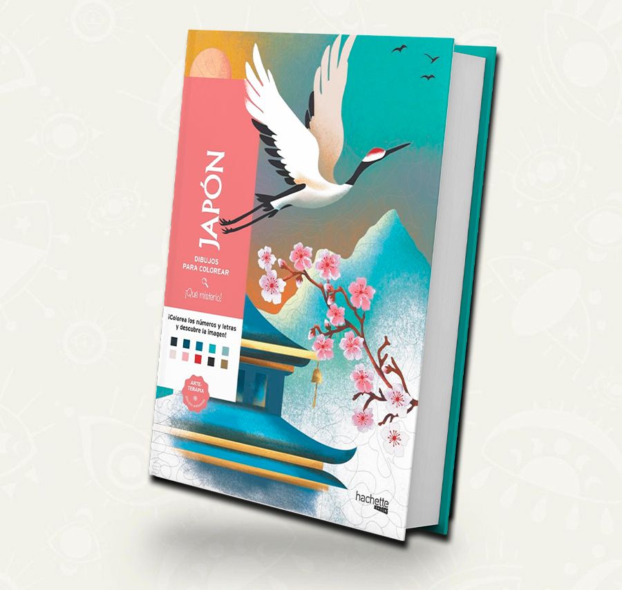 Libro de colorear Japon/ España