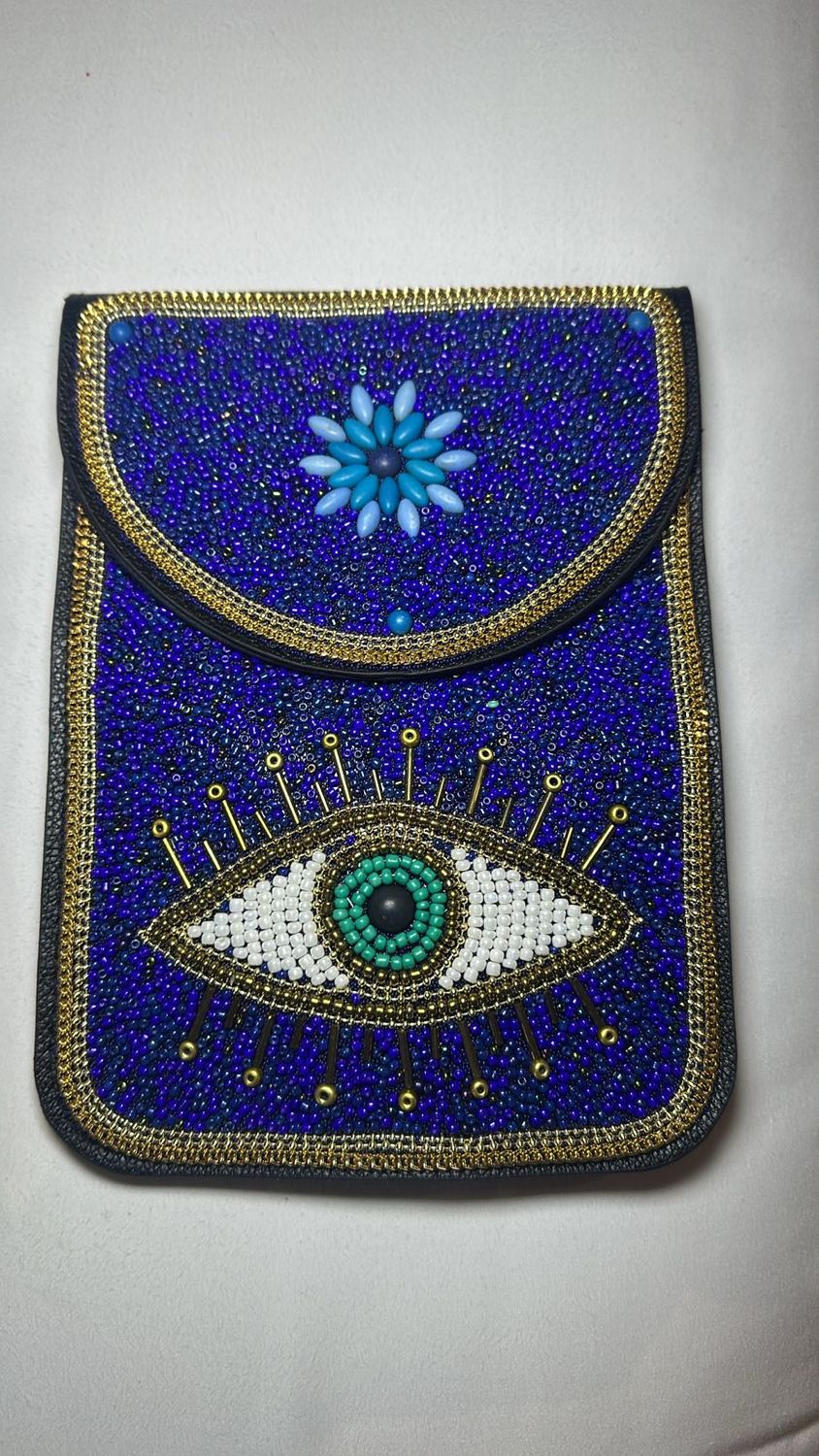Bolso ojo turco azul | Accesorio