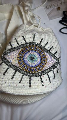 Bolso con ojo turco de colores | Accesorio