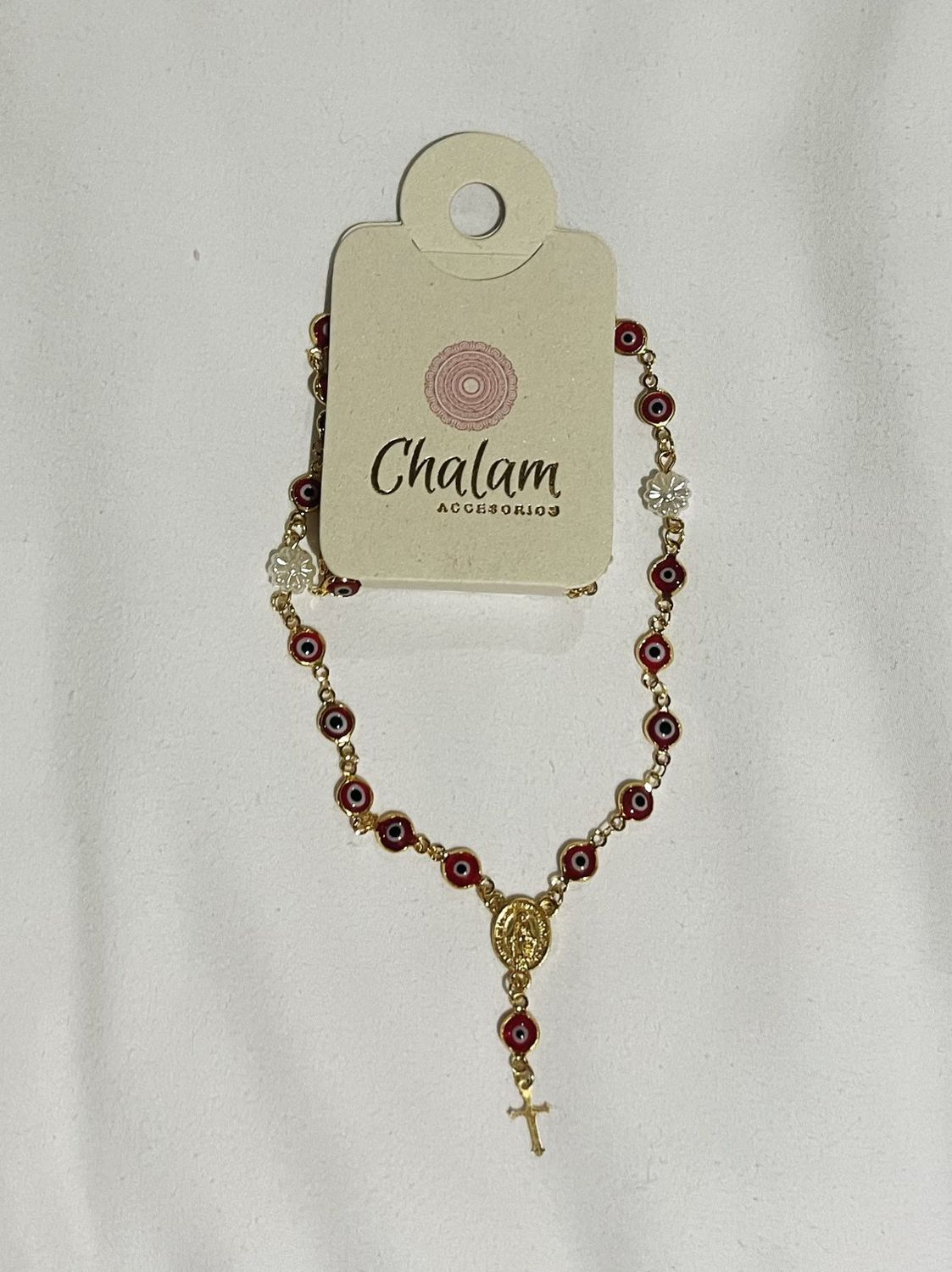 Rosario ojo turco rojo | Accesorio