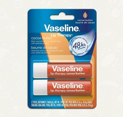 Balsamos Labiales Vaseline - Cocoa Butter – Pack  2 Piezas