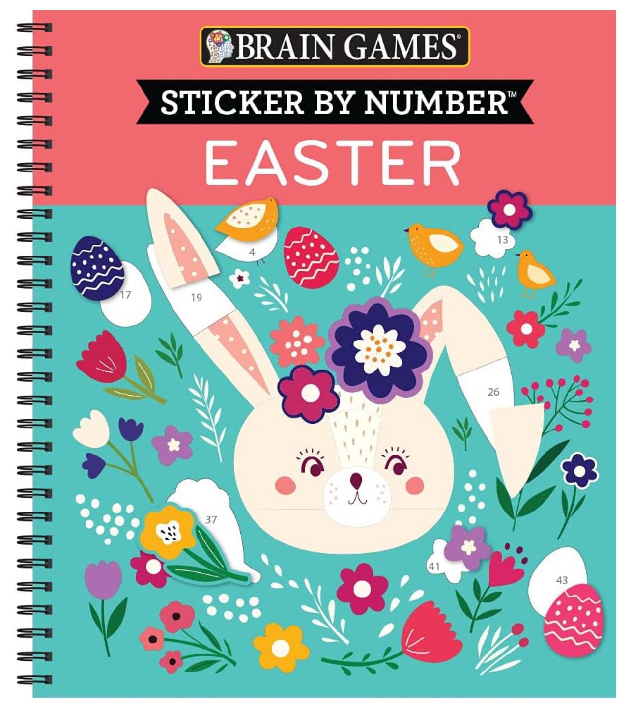 Brain Games - Sticker by Number - Easter