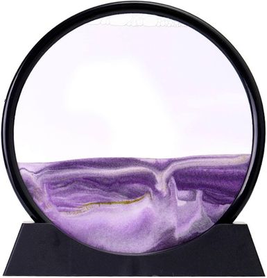 Reloj de Arena sensorial 12” - Morado Reloj de Arena sensorial 12” - Morado