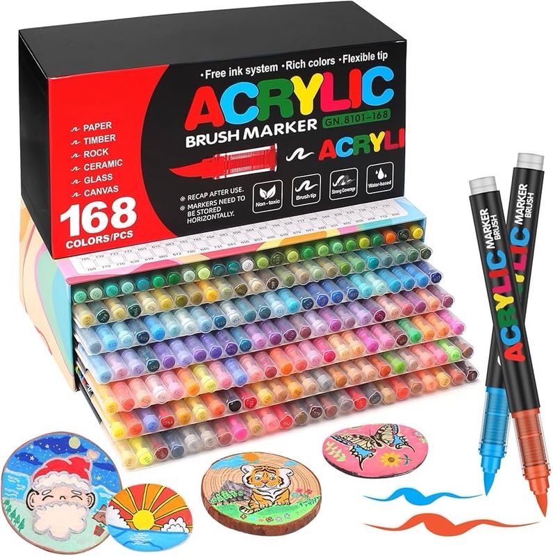 Acrylic 168 colores/ pedido especial USA