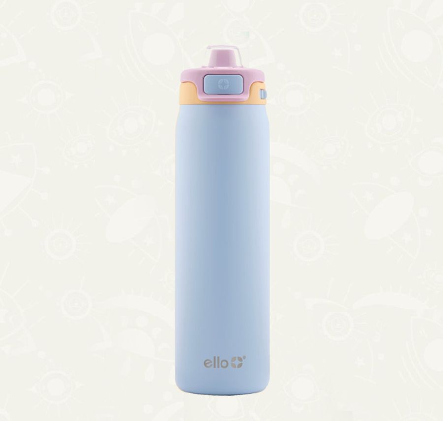 Termo Ello - Pop & Fill 650 ml (22 oz) - Celeste