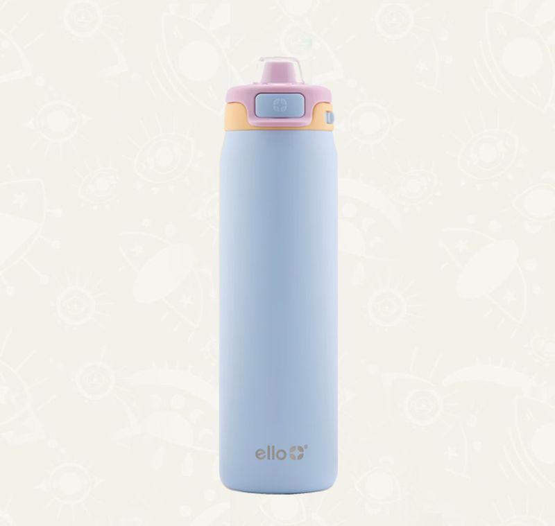 Termo Ello - Pop & Fill 650 ml (22 oz) - Celeste