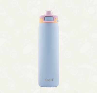 Termo Ello - Pop & Fill 650 ml (22 oz) - Celeste