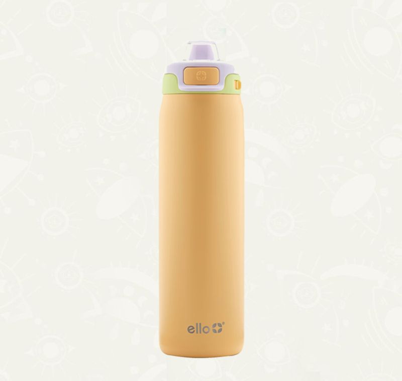 Termo Ello - Pop & Fill 650 ml (22 oz) - Naranja