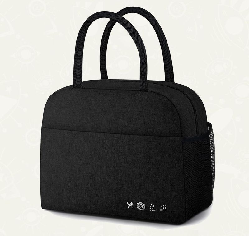 Lonchera Termica anti fugas - Negro