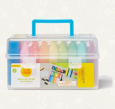 Tizas de Colores 45 piezas con 4 Soportes – Sun Squad